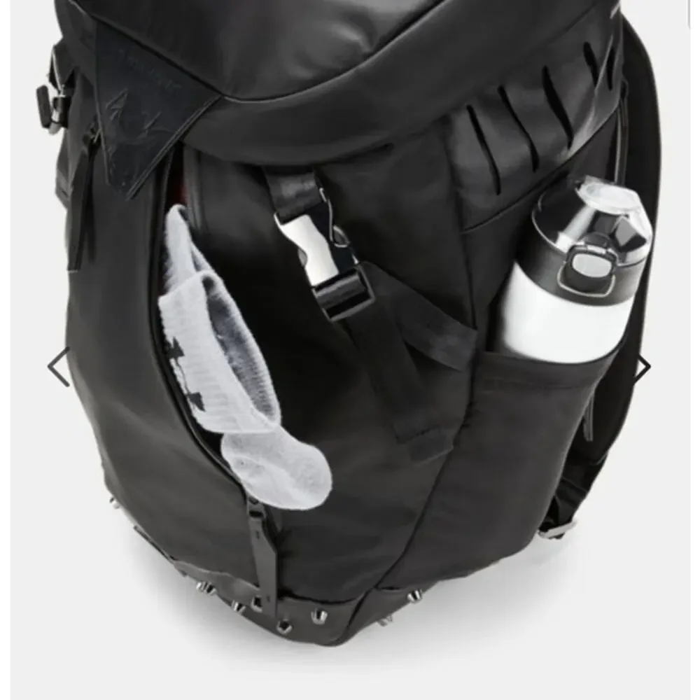 Under Armour Cam Newton Black Backpack UA Pro Series Mens Gym or School Bag